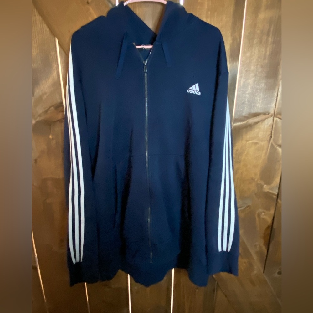 Mens Adidas full zip sweatshirt
